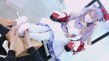 【不萌映画】花嫁刻晴的TK拷问 原神 花嫁 白丝 裸足