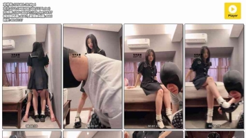 [狗哥]JK白袜裸足