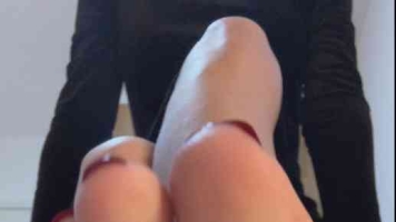 定制 b站up主香菜公主 秀脚底 死皮脚泥 4k