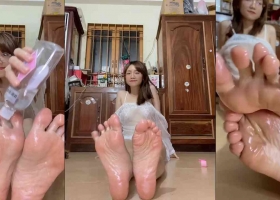 【MaySoles】自购首发！新的7分钟婴儿油脚底视频给你们